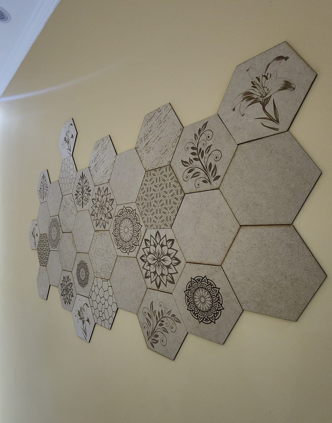 Detalhe do Revestimento Hexa 148